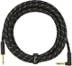 Кабель инструментальный Fender CABLE DELUXE SERIES 15' ANGLED BLACK TWEED - изображение 2