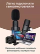 Бездротовий петличний мікрофон К8 Type-C/Lightning для Android/iPhone (411764238) - зображення 3