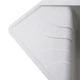 Мойка для кухни GLOBUS LUX гранитная GARDA 1000x500мм угловая врезная без сифона на полторы чаши белая 000012162 - изображение 6