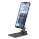 Держатель подставка для телефона настольный Borofone BH81 Astral folding desktop stand Черный - изображение 3