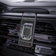 Автомобильный магнитный держатель телефона для воздуховода Hoco CA74 car holder 360 Черный - изображение 5