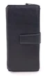 Якісний Чорний Шкіряний Гаманець Унісекс SF-ST228-black - зображення 6