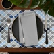 Набор салфеток Cosas RHOMB GREY BLUE&SMOKY 35х35 см 2шт. + 30х42 см 2 шт. (4822052071496) - изображение 2