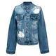 Куртка джинс для дівчинки Gallant Jeans 83952 176 см Блакитний - зображення 1