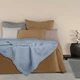 Покривало 75x95 Wave Waffle Weave COSAS Лазурний - зображення 2