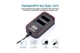 3-Pack BLS-5 комплект из 2 аккумуляторов KingMa для Olympus BLS-5 и двойного зарядного устройства - изображение 5