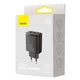МЗП Baseus Compact Quick Charger 30W (Type-C+2USB) white - зображення 6