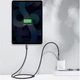 МЗП Baseus Compact Quick Charger 30W (Type-C+2USB) white - зображення 3