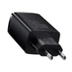 МЗП Baseus Compact Quick Charger 30W (Type-C+2USB) white - зображення 7