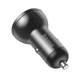 АЗП Baseus Digital Display Dual USB 4.8A Car Charger 24W silver - зображення 11