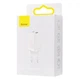 МЗП Baseus Super Si Pro Quick Charger (Type-C+USB) 30W white - изображение 2