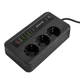 Мережевий фільтр 2метри Proove Power Socket PD-03 (3 розетки + 5 USB + 1 Type-C 20W) black | Подовжувач 396820001 - зображення 1
