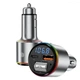 FM-трансмиттер + зарядное устройство Proove FM Launcher Power Drive 30W (PD+QC3.0) Type-C+USB silver 508820012 NS-FF - изображение 5