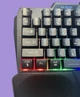 Клавіатура провідна з мишаом та конвертером VHG BX-02 One-handed Gaming Keyboard Black (Bundle) - зображення 4