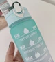 Пляшечка для води Aqua Max Purple Blue з маркерами часу, 900 мл, Chansin (75040614) - зображення 7