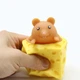 Детская игрушка-антистресс Мышь в сыре Мышка Коричневая - изображение 1