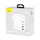 Зарядное устройство Baseus сетевое GaN2 Pro Q.C 2C + Charger Type-C Cable 100W White (YM1523) - изображение 4