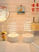 Детский LED Ночник планер в Форме Мишки для пожеланий 18.8х11.6см Белая подставка - изображение 12