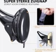 Автомобильный держатель Essager для смартфона 4-6,5" на присоске Black (YM1390) - изображение 2