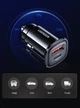 Автомобільний зарядний пристрій для телефона Ugreen 30 W USB-C USB-A PD 3.0 QC 3.0 AFC FCP Black (YM1472) - зображення 4