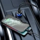 Автомобильное зарядное устройство Baseus Particular Digital QC 4.0+PD3.0 PPS 65W USB с кабелем (YM1517) - изображение 8