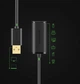 USB-кабель-подовжувач Ugreen USB 2.0 Male to USB Female 480 Мбіт/с 5 м Black (YM1407) - зображення 7