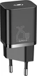 Зарядное устройство Baseus сетевое Super Si 1Type-C + Cable Type-C to Type-C 1m 25W Black (YM1524) - изображение 4