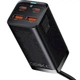 Зарядное устройство Baseus GaN3 Pro GaN 2 x USB Type C 2 x USB 100W с кабелем Black (YM1644) - изображение 6