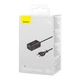Зарядное устройство Baseus GaN3 Pro GaN 2 x USB Type C 2 x USB 65 W PD с кабелем Black (YM1643) - изображение 5