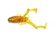 Силиконовая креветка для микроджига Reins Delta Shrimp 2" #430 Motor Oil Gold FLK (съедобная, 12шт) - изображение 2