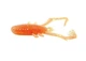 Силиконовая креветка для микроджига Reins Delta Shrimp 2" #413 Chika Chika Orange (съедобная, 12шт) - изображение 2