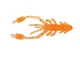 Силиконовая креветка для микроджига Reins Ring Shrimp 2" #413 Chika Chika Orange (съедобная, 12шт) - изображение 2