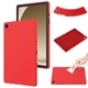 Защитный чехол Deexe Silicone Shell для Samsung Galaxy Tab A9 Plus (X210/216) - Red - изображение 1