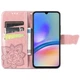 Чохол-книжка з малюнком UniCase Butterfly Pattern для Samsung Galaxy A05s (A057) - Rose Gold - зображення 2