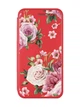 Чехол-книжка с рисунком для Xiaomi Redmi Note 8 Pro Красный :: Розовые цветы (принт 287) - изображение 1