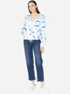Ветровка с капюшоном женская Levi's 872465192 XS Белый/Голубой (1159769263) - изображение 3