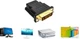 Адаптер STLab DVI-D (24+1) male to HDMI female, поддержка Full HD 1080p@60Hz, двунаправленный (U-994) - изображение 9