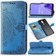 Чехол Vintage для OPPO A9 2020 книжка кожа PU голубой - изображение 1