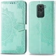 Чехол Vintage для Xiaomi Redmi Note 9 книжка кожа PU бирюзовый - изображение 7
