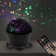 Колонка нічник-проектор зоряного неба Light Party SY-668 з Bluetooth та USB, SD, FM Чорний - зображення 1