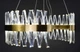 Люстра потолочная LED 7006-800C Латунь 45-170х80х80 см. - изображение 3