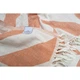 Плед-накидка Barine - Fishbone Throw Orange 130*180 - изображение 3