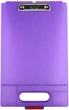 Папка-кейс Dexas Clipcase-1 А4 c ручкой 40x25,5 фиолетовый 1717-J104 (1717-J1LE) - изображение 1