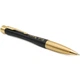 Ручка шариковая Parker URBAN Muted Black GT BP Трезубец на торце + Слава Україні 30035_T011y - изображение 3