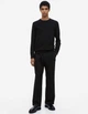 Джемпер H&M М0127256 (05643582) колір чорний S - изображение 3
