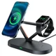 Бездротовий Зарядний Пристрій AceFast E9 3in1 Fast Wireless Charger Desktop Holder - зображення 1