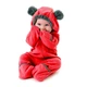 Комбінезон флісовий Columbia Tiny Bear II Bunting 18-24 міс (86-92 см) червоний (1523741-613-18-24m) - зображення 1