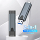 Картрідер USB 2,0/3,0 з підтримкоюType C, SD, Micro SD, TF, OTG - изображение 1
