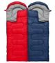 Спальный мешок зимний (спальник) одеяло с капюшоном E-Tac Winter Red UKC - изображение 5