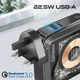 УМБ Promate TransMag-20Pro 10000 mAh, USB-A, USB-С кабель, Lightning коннектор, Qi, Black (transmag-20pro.black) - зображення 5